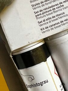 LAKIER ZAPRAWKA ZAPRAWKOWY SOPHISTOGRAU MET A90 B90 BMW NOWY OEM