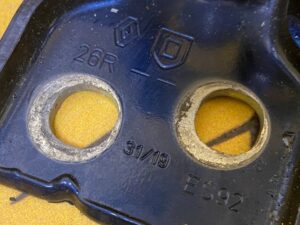 ZAWIAS DRZWI PRAWY LEWY PRZÓD TYŁ DACIA SANDERO II