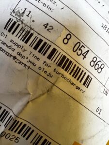 PRZEWÓD DOPŁYWU OLEJU TURBOSPRĘŻARKI BMW X3M F97 X4M F98 NOWY OEM