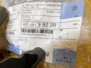 15 X ORGINALNY ZACISK OPASKA NA WĘŻE BMW L18-24 NOWY OEM