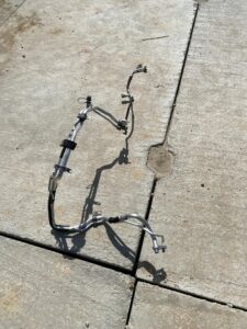 KOMPLET WĄŻ RURKA KLIMATYZACJI JAGUAR XF II X260