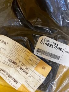 WYGŁUSZENIE IZOLACJA ŚCIANY GRODZIOWEJ LEWA BMW X3 F25 X4 F26 NOWE OEM