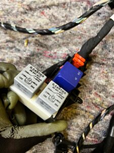 OKABLOWANIE WIĄZKA PRZEWODÓW DESKI ROZDZIELCZEJ WNĘTRZA RENAULT ZOE I Z.E.