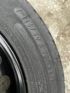 KOŁO ZAPASOWE DOJAZDOWE MERCEDES C-KLASA W204 125/90 R16