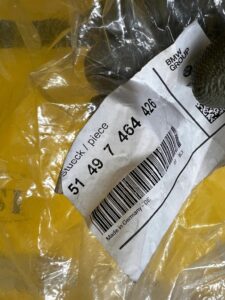 LISTWA OSŁONA RYNIENKA OBUDOWA LAMPY TYŁ PRAWY PRAWA BMW 3 G20 NOWA OEM