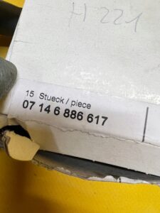 10 X ŚRUBA MOCUJĄCA OSŁONĘ DOLNĄ SILNIKA BMW X5 G05 X6 G06 X7 G07 NOWA OEM