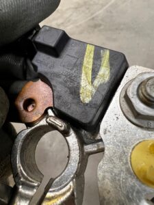 KLEMA MINUSOWA INSTALACJA AKUMULATORA CITROEN C4 PICASSO II