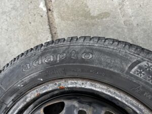 KOŁO ZAPASOWE DOJAZDOWE SKODA FABIA ROOMSTER VW POLO FOX 165/70 R14