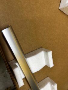 LISTWA SZYBY BŁOTNIKA KAROSERYJNA TYLNA LEWA BMW X7 G07 NOWA OEM