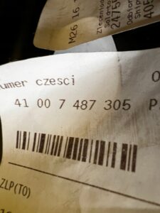 PAS TYLNY WEWNĘTRZNY BMW 3 TOURING G21 NOWY OEM