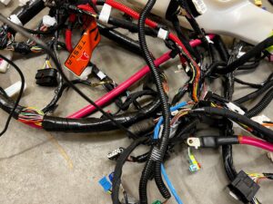 INSTALACJA ELEKTRYCZNA WIĄZKA GŁÓWNA WNĘTRZA PRAWA TESLA MODEL 3 PRZEDLIFT