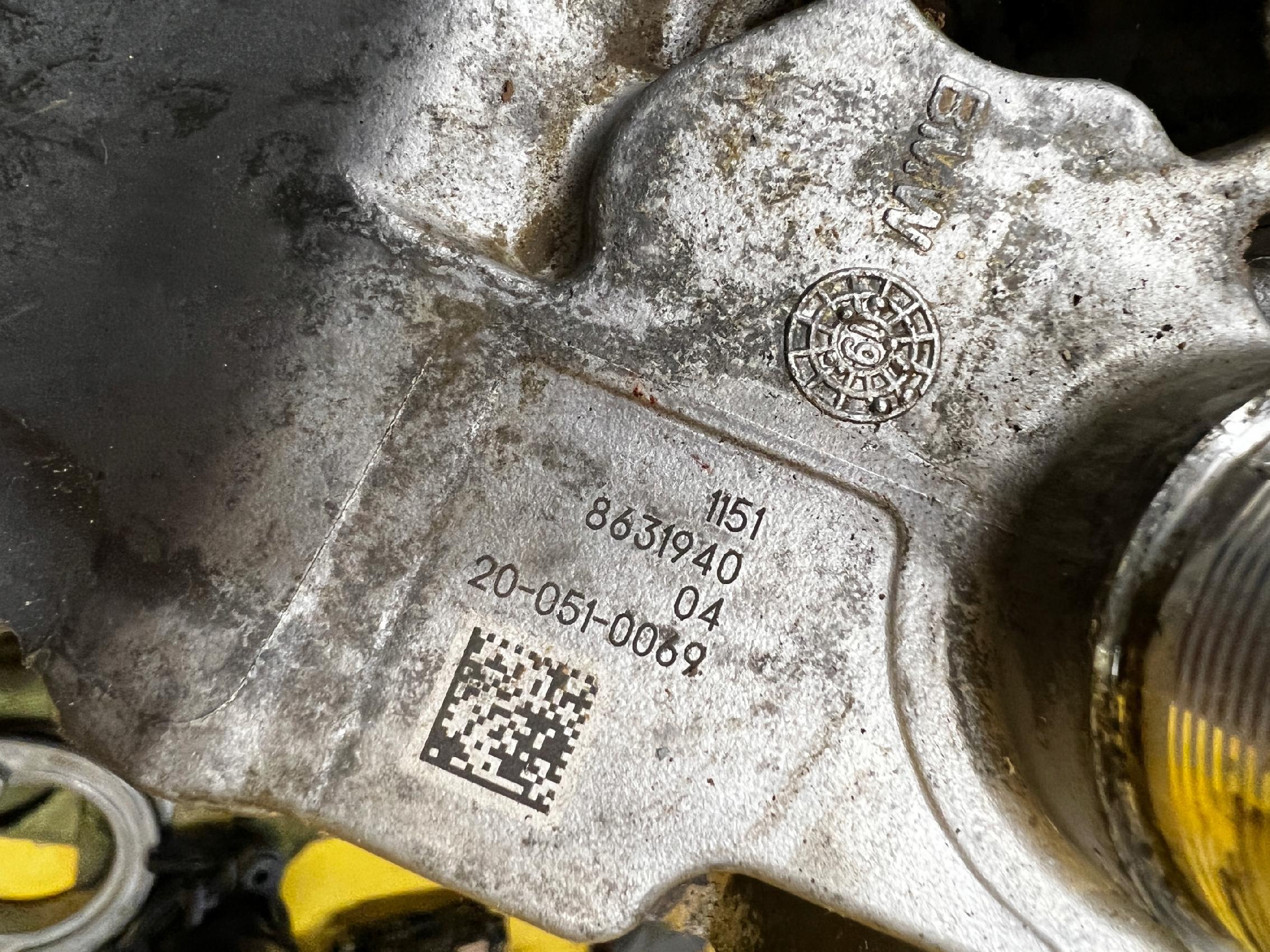 POMPA WODY MOCOWANIE ALTERNATORA BMW F40 F48 B38