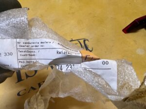 ŚWIATŁO ODBLASKOWE TYLNE TYŁ LEWE LEWY BMW 3 G21 KOMBI NOWE OEM