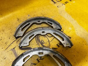 KOMPLET SZCZĘKI HAMULCOWE SPRĘŻYNKI PORSCHE CAYENNE COUPE 9Y3 9Y0 HYBRID