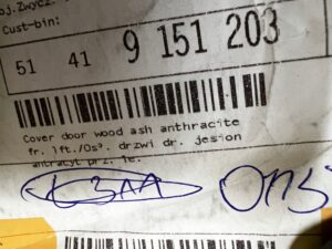 DEKOR MASKOWNICA LISTWA DRZWI PRZÓD LEWY LEWA BMW SERIA 7 F01 F02 F04 NOWY