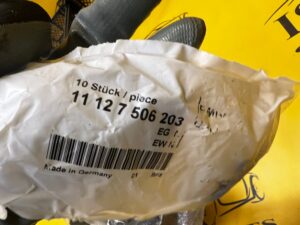 10 X SZPILKA GŁOWICY M7X39 BMW NOWA OEM