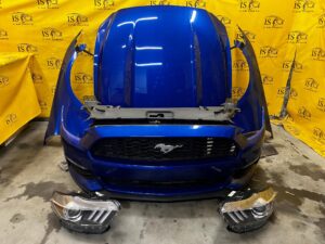 KOMPLET PRZÓD ZDERZAK MASKA LAMPY LED CHŁODNICE FORD MUSTANG VI USA N6 3.7