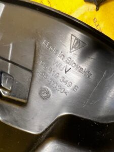 OSŁONA ZAŚLEPKA PODSZYBIA PORSCHE CAYENNE II 7P5 LIFT 92A