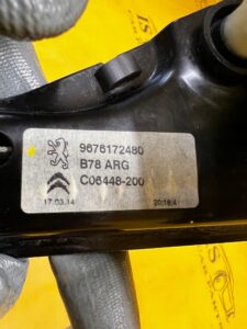 MECHANIZM PODNOŚNIK SZYBY DRZWI TYŁ LEWY CITROEN C4 PICASSO II