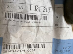 5 X UCHWYT PRZEWODU HAMULCOWEGO BMW E31 E36 E39 E46 E42 E53 E60 G05 G06 G07