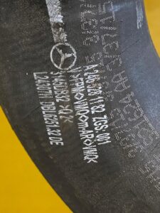 RURA WĄŻ INTERCOOLERA MERCEDES INFINITI 1.5 D