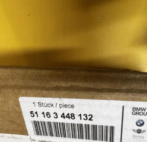 LUSTERKO ZEWNĘTRZNE PRAWE 7PIN 7 PIN BMW X3 E83 NOWE OEM
