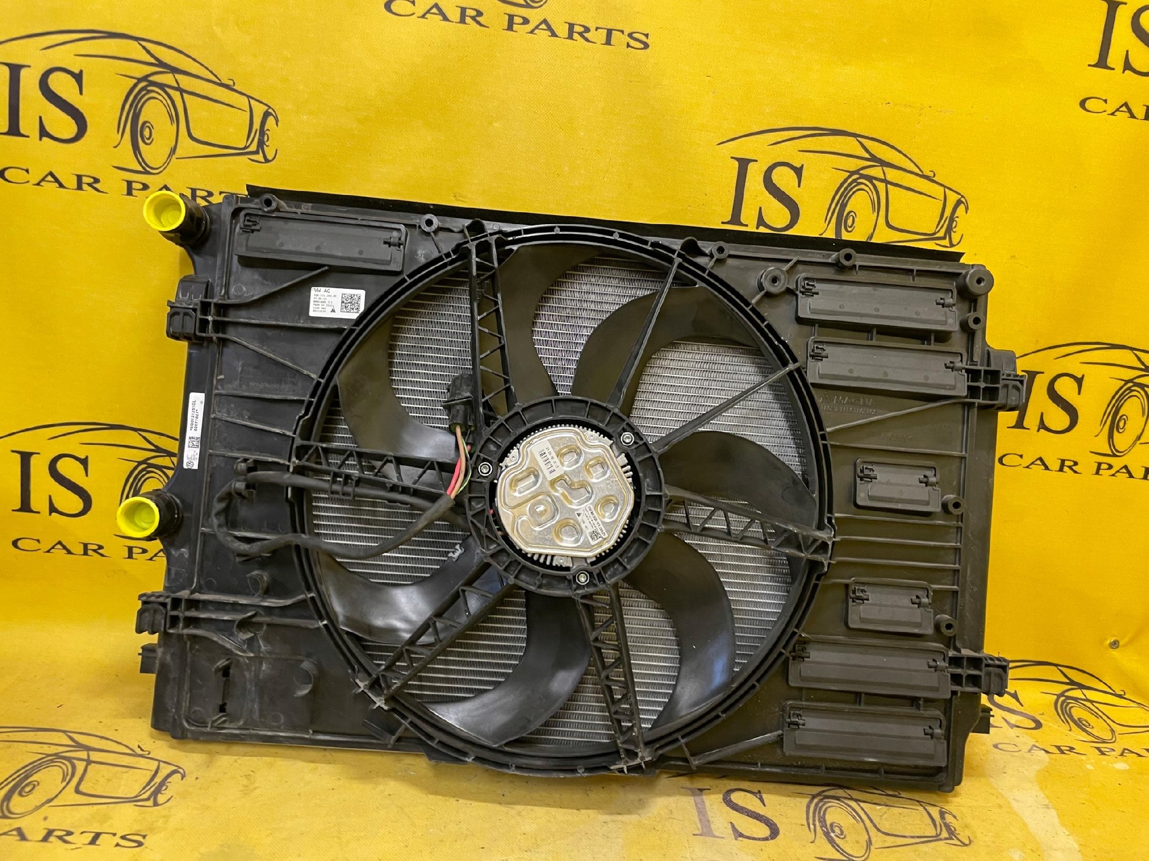 CHŁODNICA WODY WENTYLATOR VW AUDI SKODA 1.5 TSI