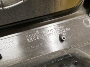 OBUDOWA FILTRA POWIETRZA PORSCHE 911 997 3.8 GTS