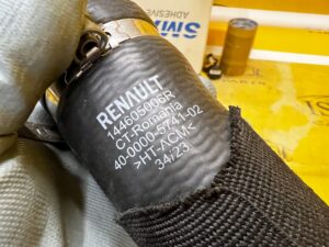 PRZEWÓD POWIETRZA RURA INTERCOOLERA DACIA SANDERO III 1.0 TCE