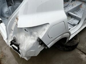 ĆWIARTKA BŁOTNIK POSZYCIE SŁUPEK PRÓG TYŁ PRAWY DACIA SANDERO III 3 STEPWAY