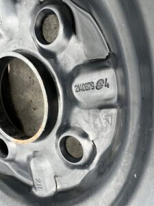 KOŁO ZAPASOWE DOJAZDOWE TOYOTA AYGO I CITROEN C1 I PEUGEOT 107 155/65 R14