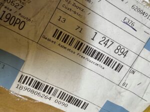 USZCZELKA PRZEPUSTNICY ZAWORU REGULACJI BIEGU JAŁOWEGO BMW M43 M44 NOWA OEM