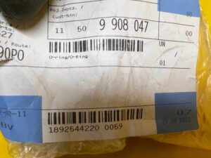 ORING TURBINY BMW 40dX 3 G30 G31 6 G32 7 G11 8 G15 X3 G01 X4 G02 NOWY OE