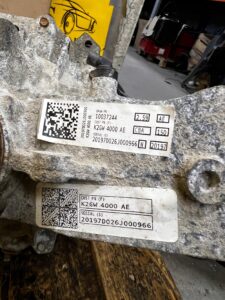 MOST DYFERENCJAŁ TYLNY TYŁ FORD ESCAPE MK4 1.5 EB 4WD 4X4