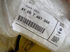 ZAWIAS KLAPY TYŁ BAGAŻNIKA PRAWY BMW 3 G20 SEDAN NOWY OEM