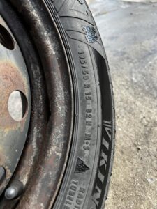 KOŁO ZAPASOWE ZAPAS OPONA CAŁOROCZNA FORD KA MK2 195/50 R15