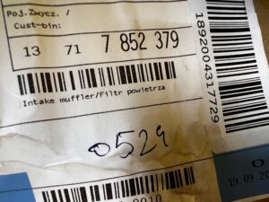 OBUDOWA FILTRA POWIETRZA BMW M5 F90 M8 F91 F92 NOWA OEM