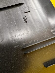 PLASTIK OSŁONA LISTWA PROGU PROGOWA TYŁ LEWY LEWA RENAULT ESPACE VI