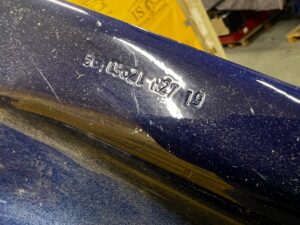 BELKA ZDERZAKA TYŁ DACIA SANDERO STEPWAY II NIEB