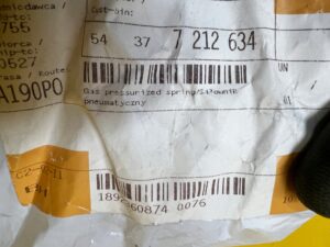 SIŁOWNIK PNEUMATYCZNY DACHU SKŁADANEGO BMW Z4 Roadster E89 NOWY OE