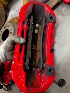 KOMPLET TARCZE HAMULCE ZACISKI PORSCHE CAYENNE II 7P5 GTS 4.8 V8 B BREMBO