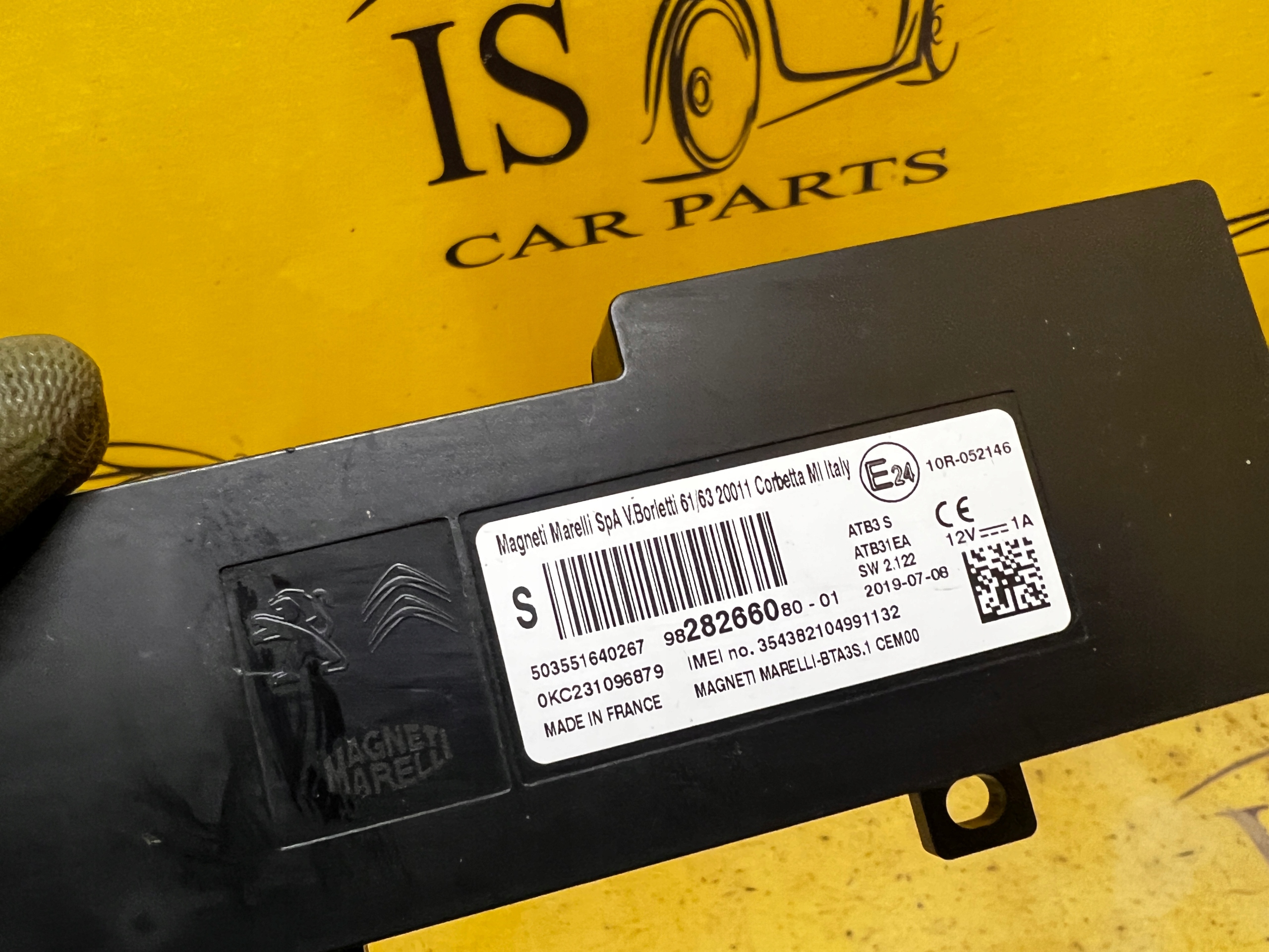 MODUŁ STEROWNIK TELEFONU SOS CITROEN C4 GRAND PICASSO II