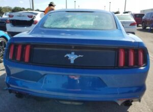 KOMPLETNY TYŁ KLAPA BŁOTNIKI ZDERZAK WANNA FORD MUSTANG MK6 VI S550