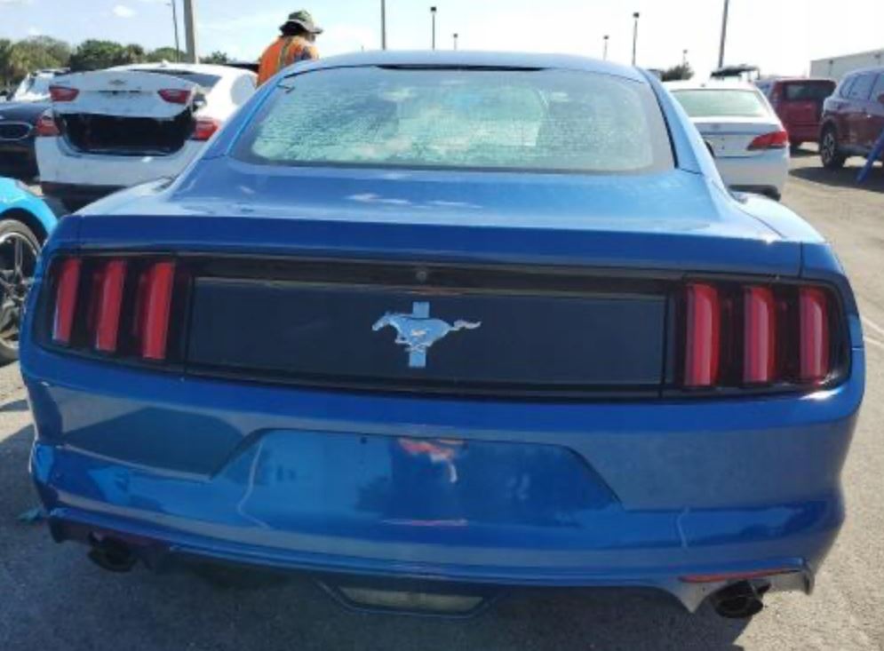 KOMPLETNY TYŁ KLAPA BŁOTNIKI ZDERZAK WANNA FORD MUSTANG MK6 VI S550