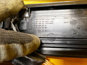KOMPLET LISTWY LISTWA NAKŁADKA NAKŁADKI PROGU PRÓG LED BMW M5 F90 M-POWER