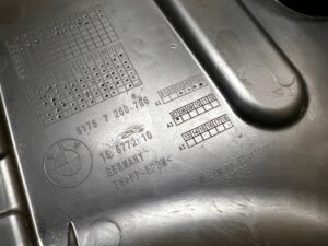 PRAWA TYLNA OSŁONA POD ZDERZAK TYŁ BMW F22 F23