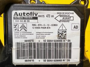 NIEWYSTRZELONY MODUŁ STEROWNIK AIRBAG PODUSZEK CITROEN C4 GRAND PICASSO II