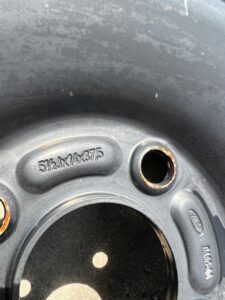 KOŁO ZAPASOWE DOJAZDOWE FELGA OPONA FORD FIESTA MK5 MK6 KA MK3 175/65 R14