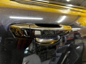 DRZWI TYŁ PRZÓD PRAWY PRAWE PORSCHE CAYENNE II 7P5 GTS LC9X 2013R