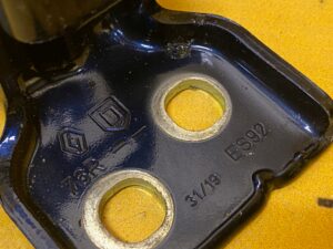 ZAWIAS DRZWI PRAWY LEWY PRZÓD TYŁ DACIA SANDERO II